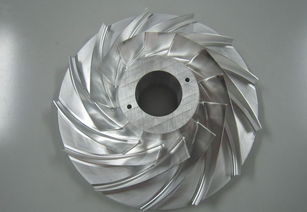 上海岚禹机械制造提供的铝合金涡轮增压叶轮产品